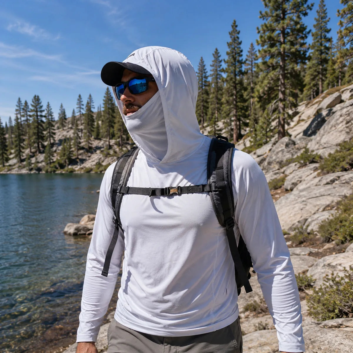 Fishing hoodie customer review photo 3